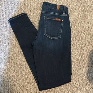 7 For All Mankind High Waist Skinny Jeans